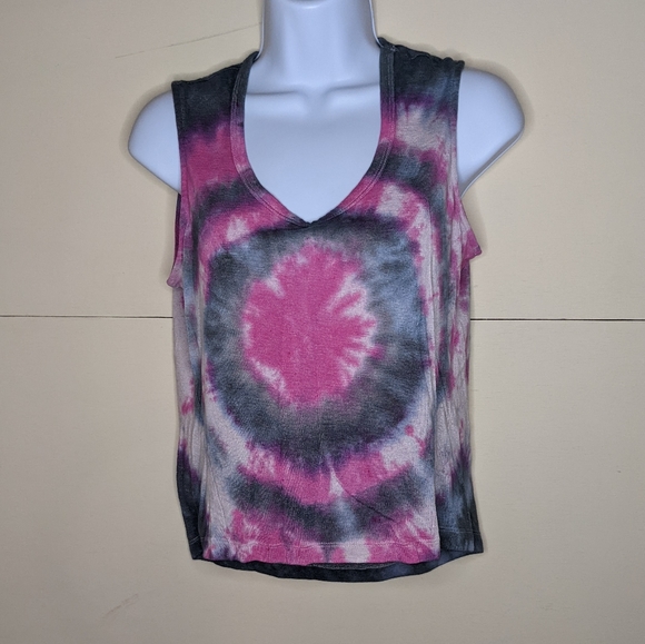 Athleta Tops - Athleta Tie Dye Loose Fitting Tank Top
